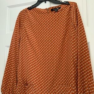 Forever 21 Straight Line Elephant Print Dress